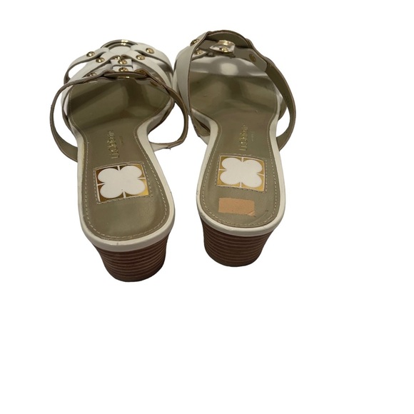 Liz Claiborne White Shoes Size 7.5 - Picture 5 of 6